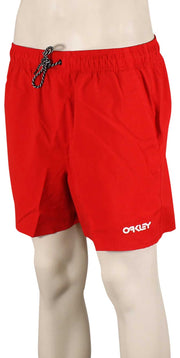 Oakley Beach 16" Volley Shorts - Red Line