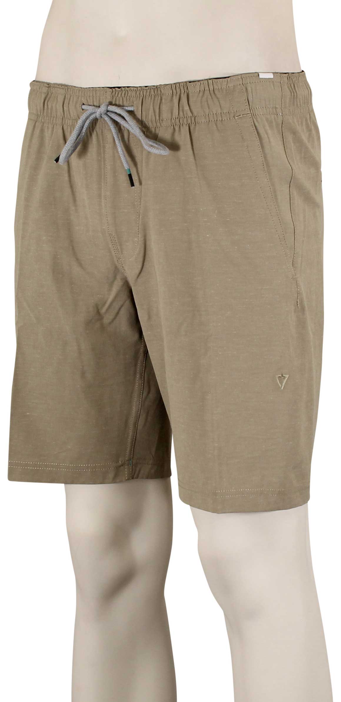 Vissla No See Ums Eco 18" Volley Shorts - Khaki