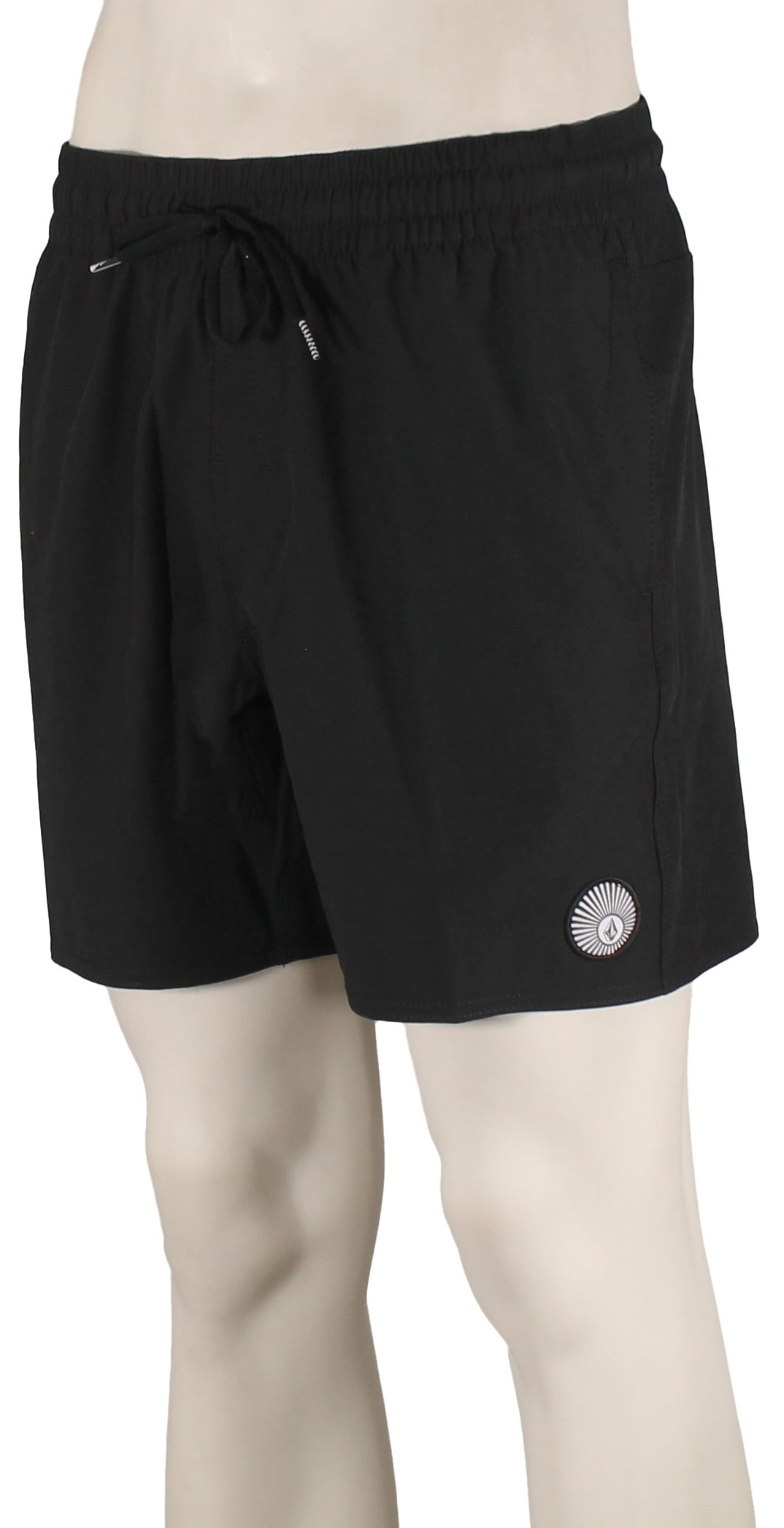 Volcom Lido Solid 16" Volley Shorts - Black
