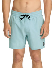 Volcom Lido Solid 16" Volley Shorts - Chambray