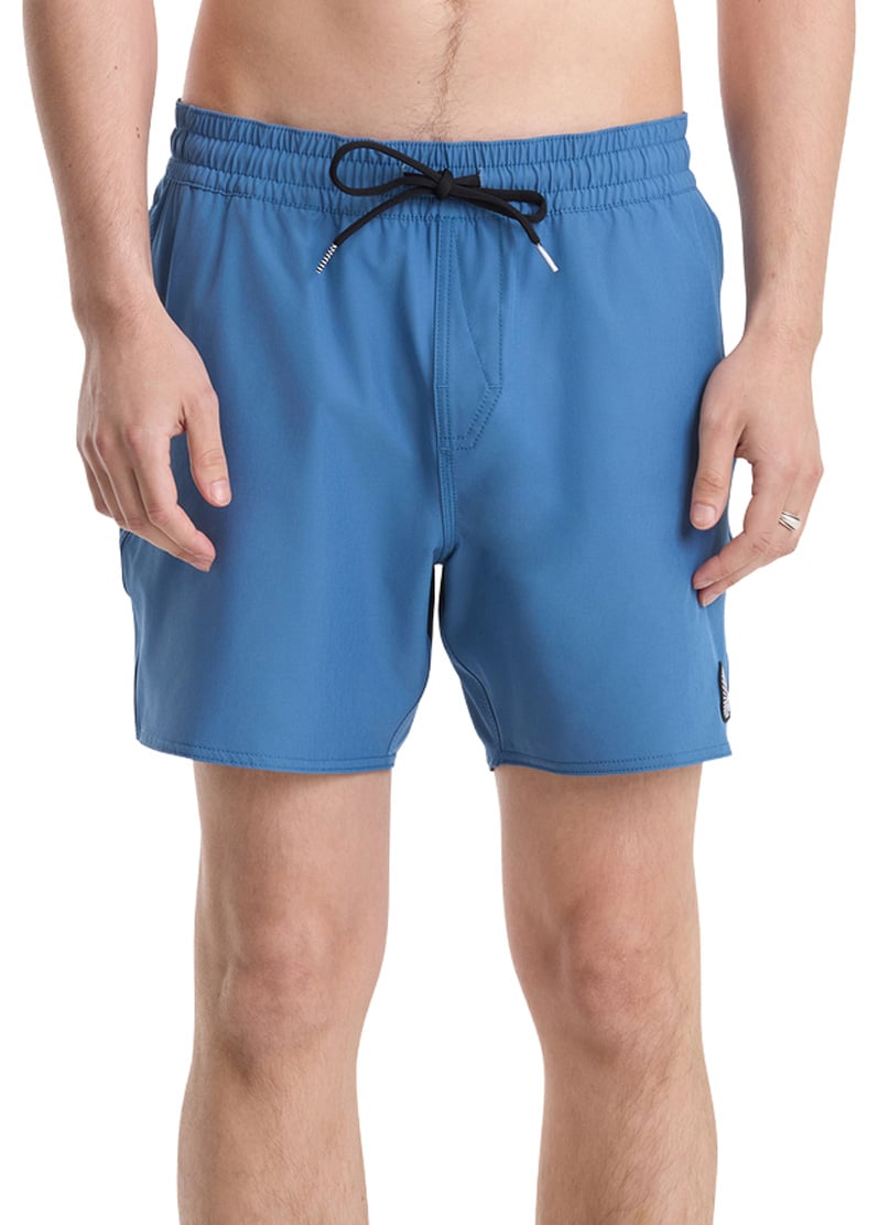 Volcom Lido Solid 16" Men's Volley Shorts - Blueberry