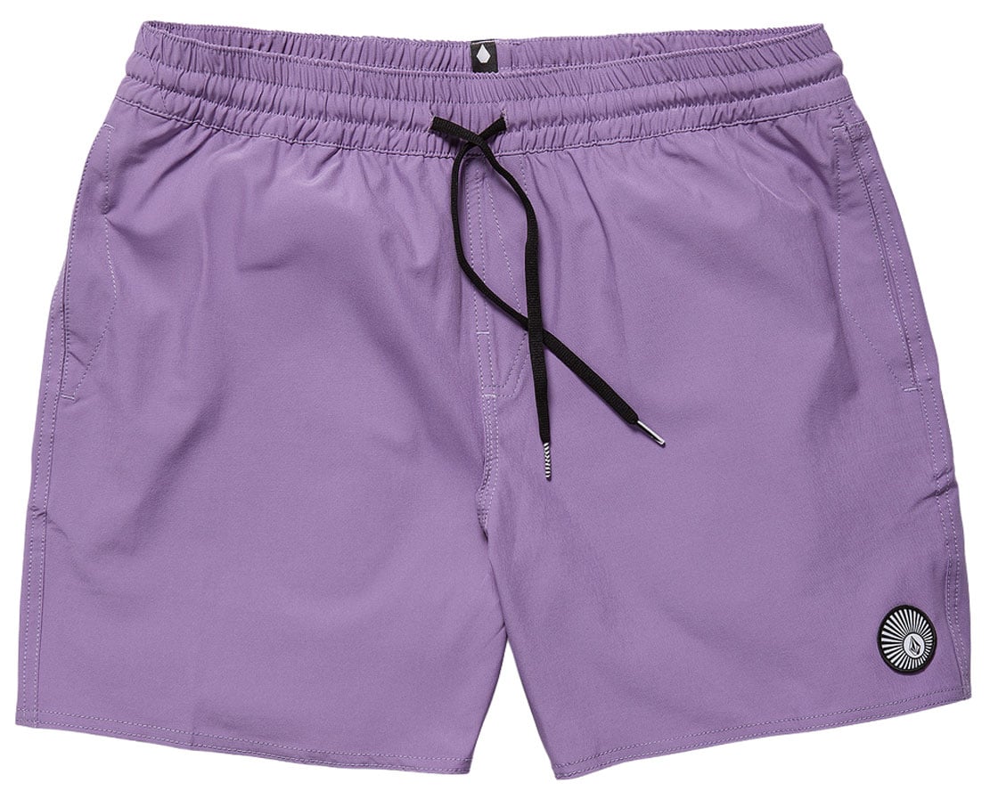 Volcom Lido Solid 16" Men's Volley Shorts - Violet