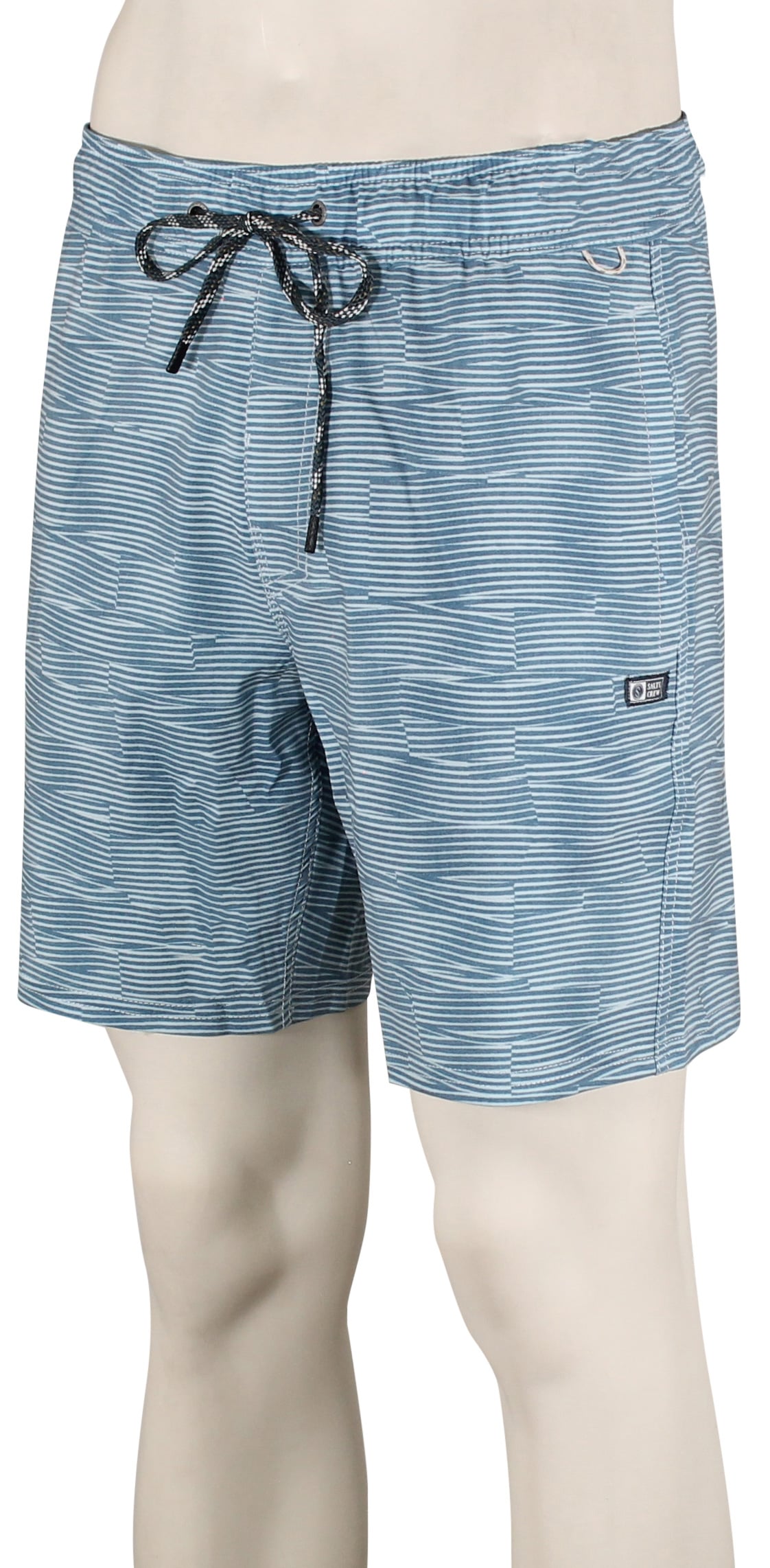 Salty Crew Crew 17" Volley Shorts - Channel Blue