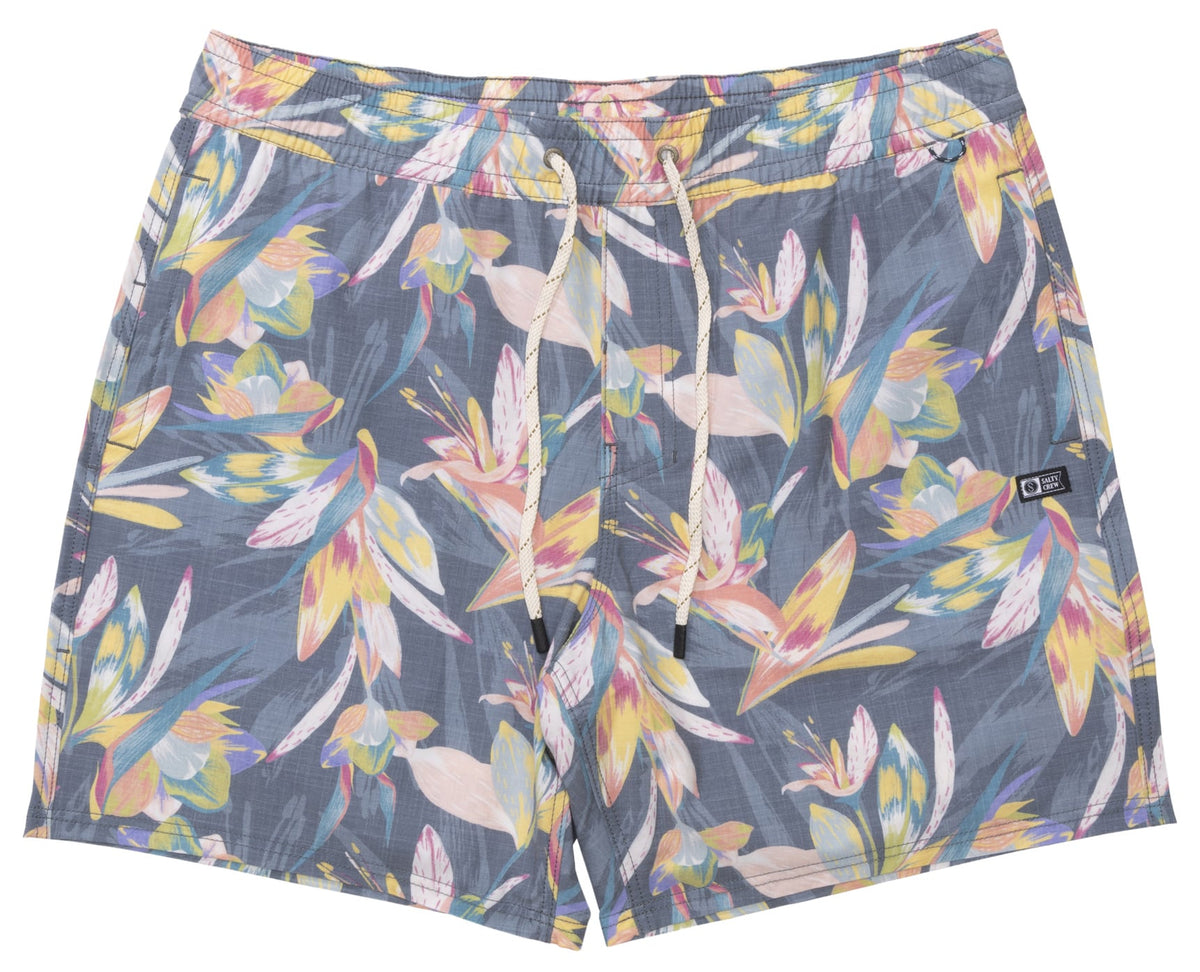 Salty Crew Crew 17" Men's Volley Shorts - Dark Shadow