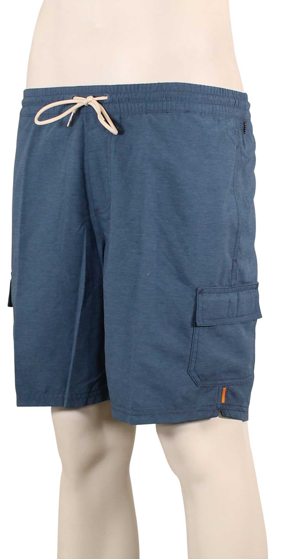 Quiksilver Waterman Balance Volley Shorts - Ensign Blue Heather