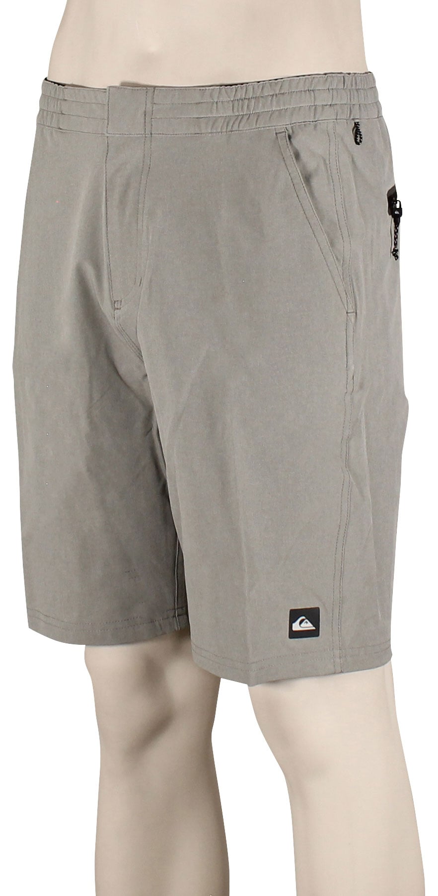 Quiksilver Waterman Suva Amphibian Volley Shorts - Light Grey Heather