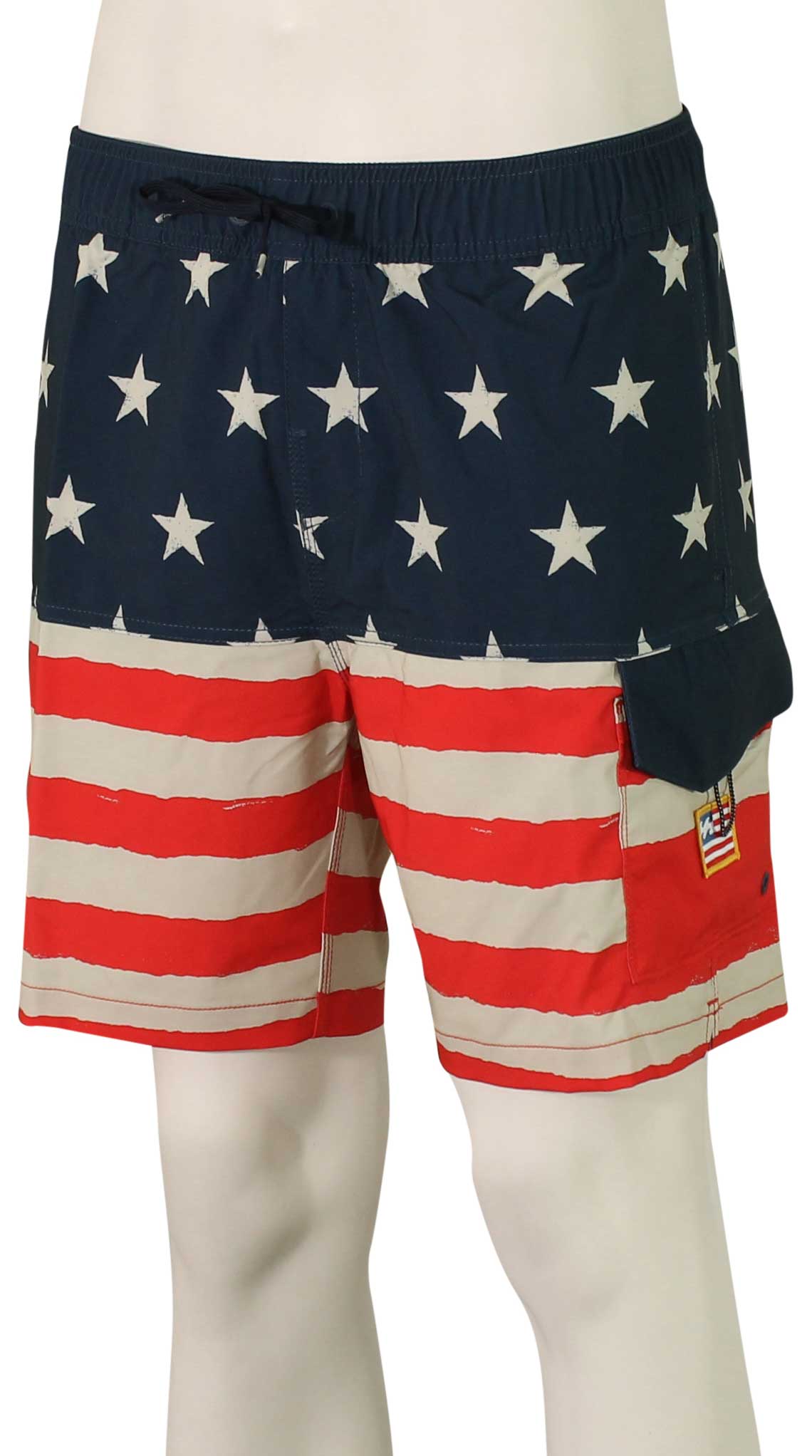 Billabong Fifty50 Layback Shorts - Red / White