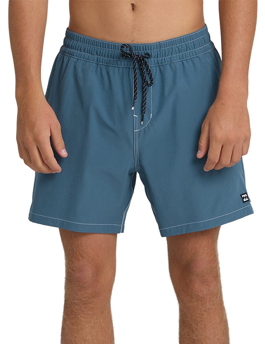 Billabong Lineup Solid 16" Volley Shorts - Real Teal