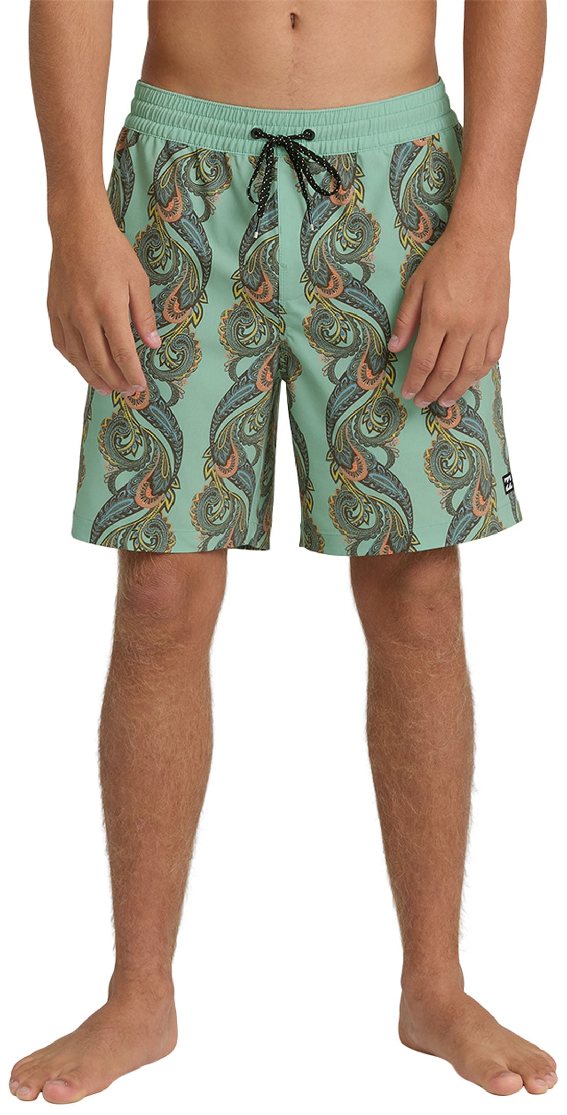 Billabong Good Times Layback 16" Volley Shorts - Granite Green
