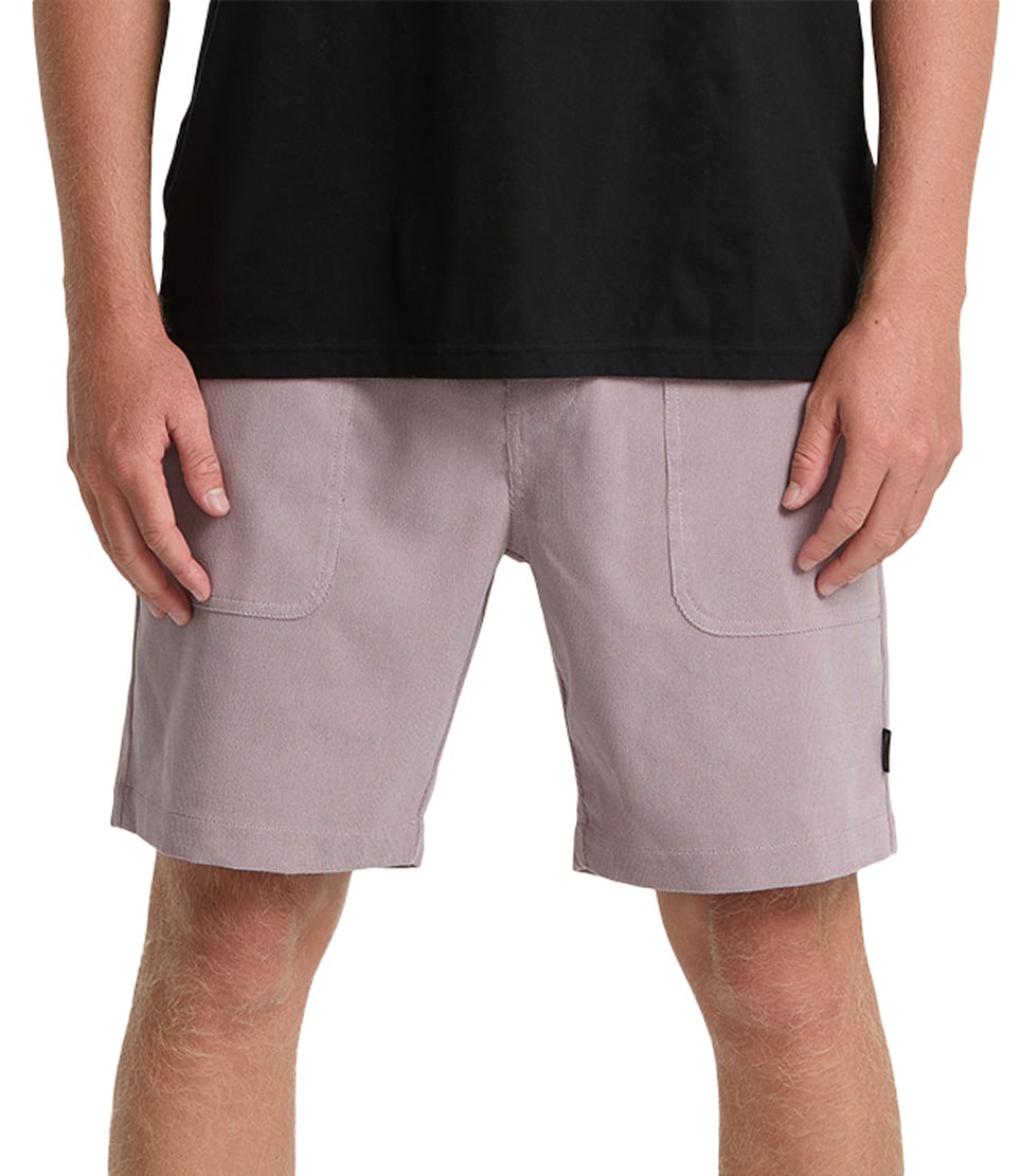 Billabong De La Cruz Cord Hybrid 18" Men's Volley Shorts - Quail