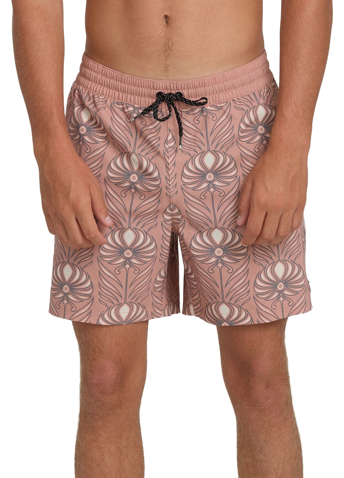 Billabong Good Times Layback 16" Men's Volley Shorts - Ash Rose