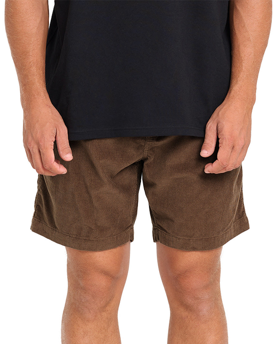 Billabong Larry Layback Cord 17" Men's Volley Shorts - Carafe