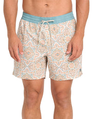 Billabong Good Times Layback 16" Men's Volley Shorts - Vintage Khaki