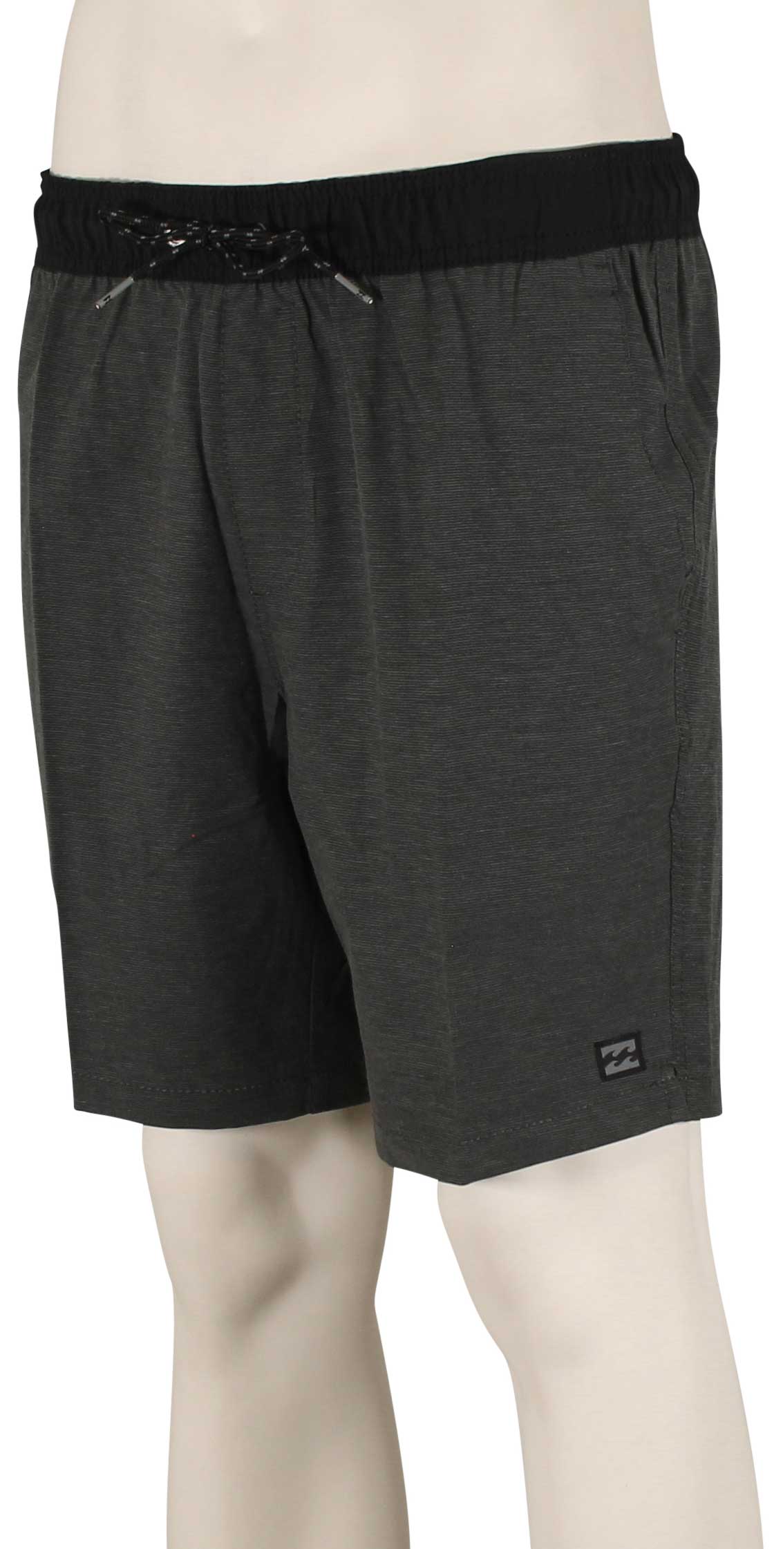 Billabong Crossfire Elastic Hybrid Shorts - Asphalt
