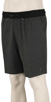 Billabong Crossfire Elastic Hybrid Shorts - Asphalt
