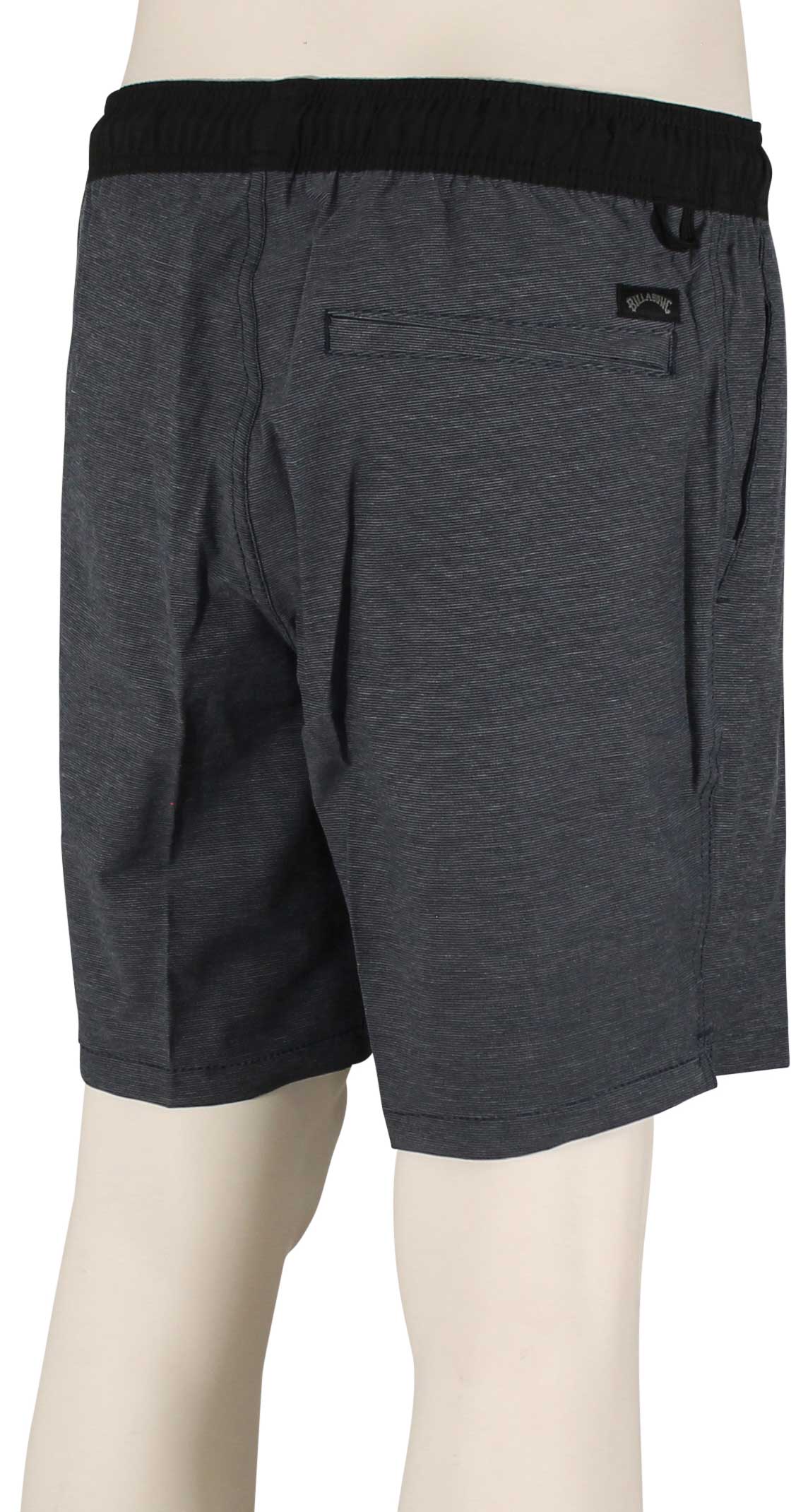 Billabong Crossfire Elastic Hybrid Shorts - Navy – back view