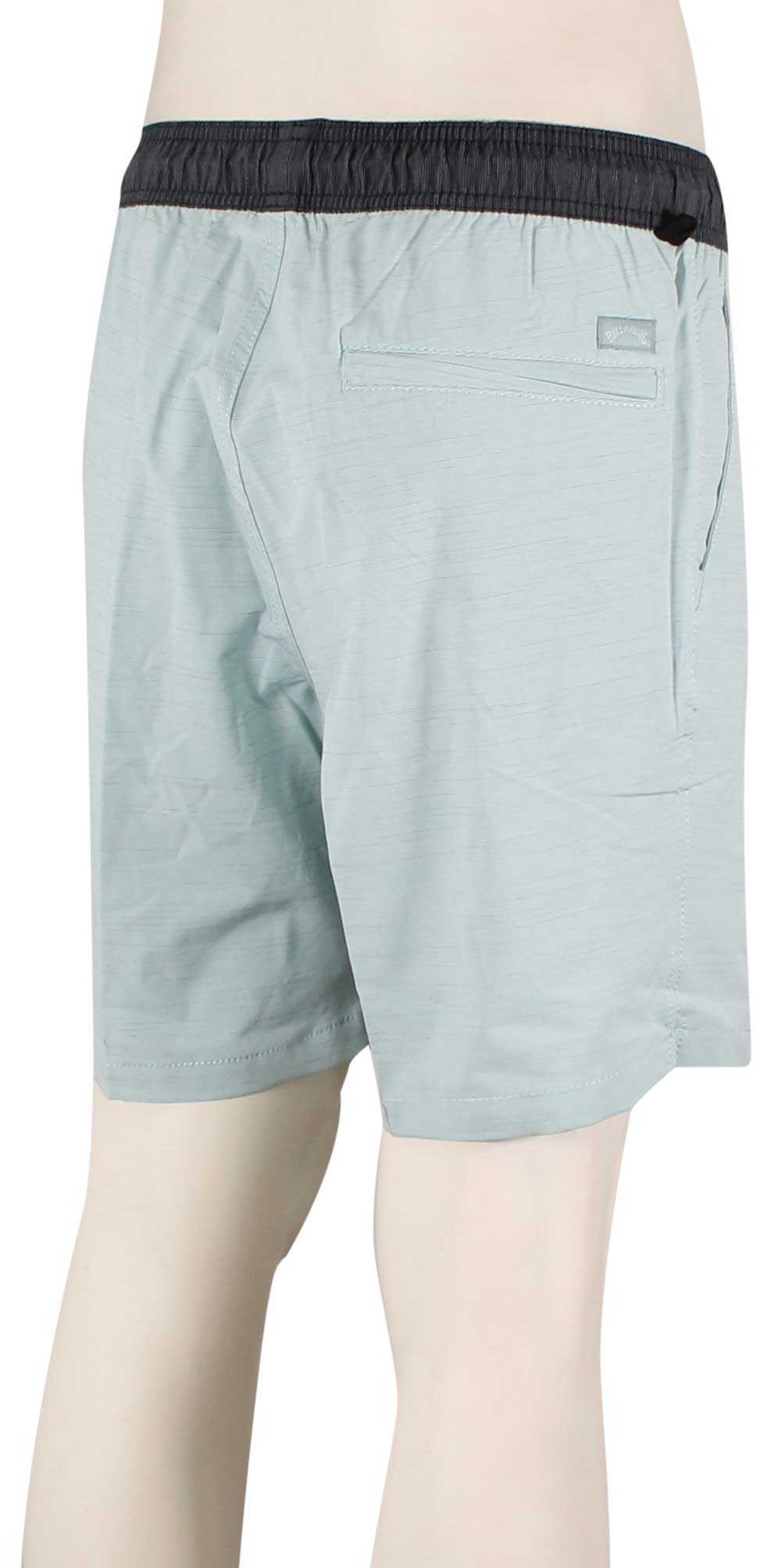 Billabong Crossfire Elastic Volley Shorts - Blue Haze – back view
