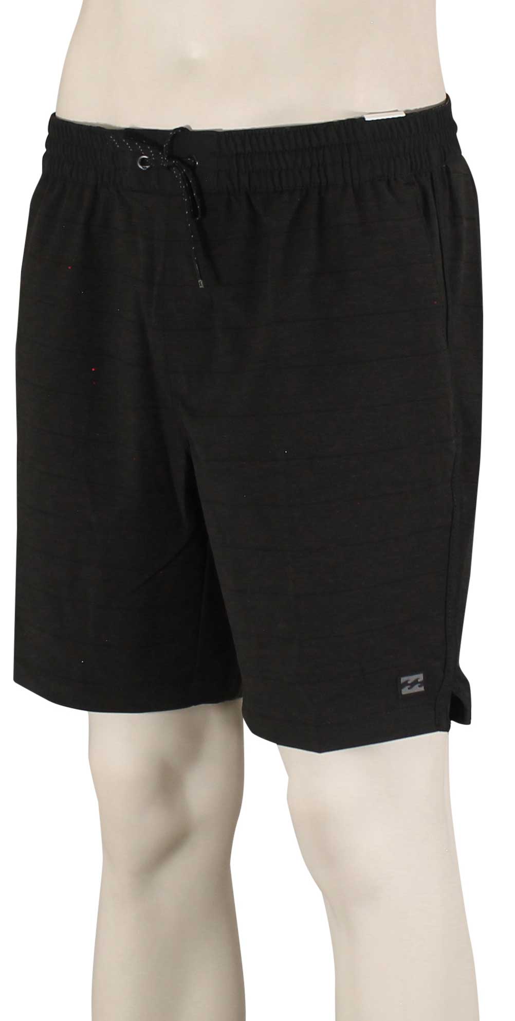 Billabong Crossfire 18" Elastic Volley Shorts - Black