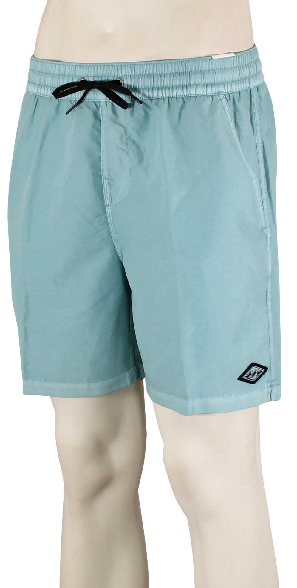 Billabong All Day Overdyed Layback 17" Volley Shorts - Dusty Blue