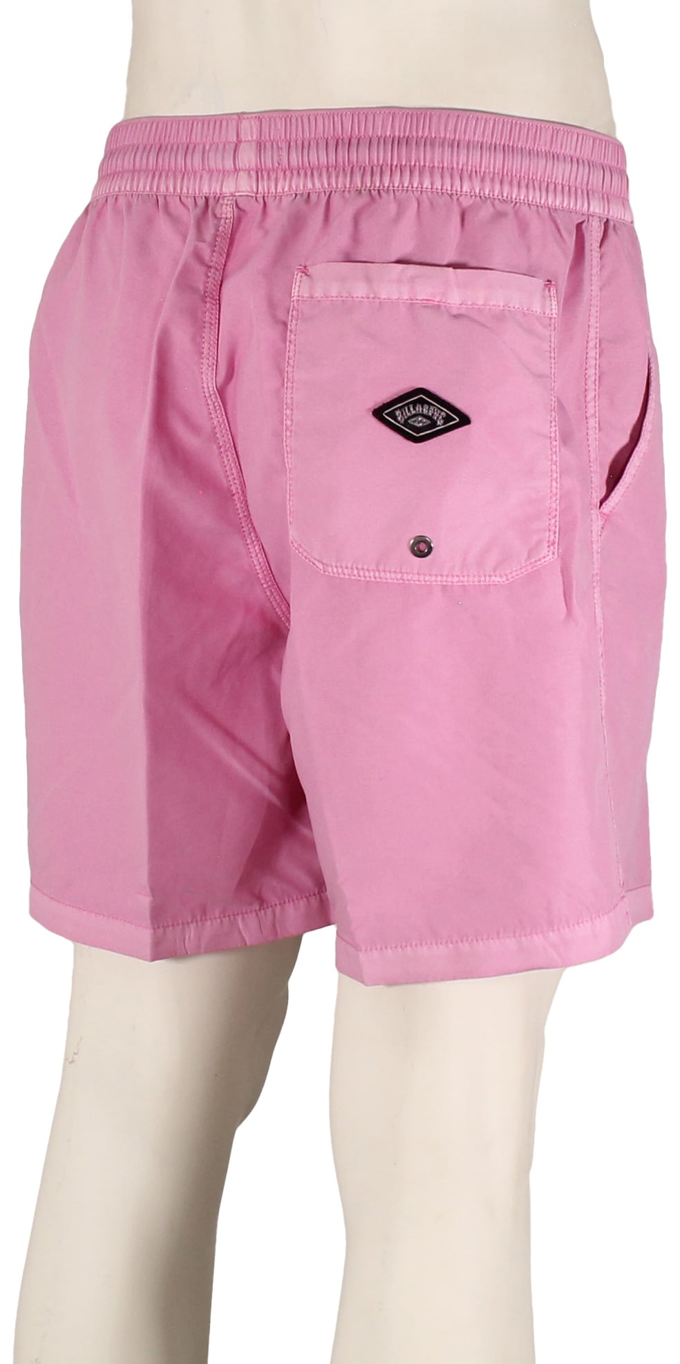 Billabong All Day Overdyed Layback 17" Volley Shorts - Flamingo – back view