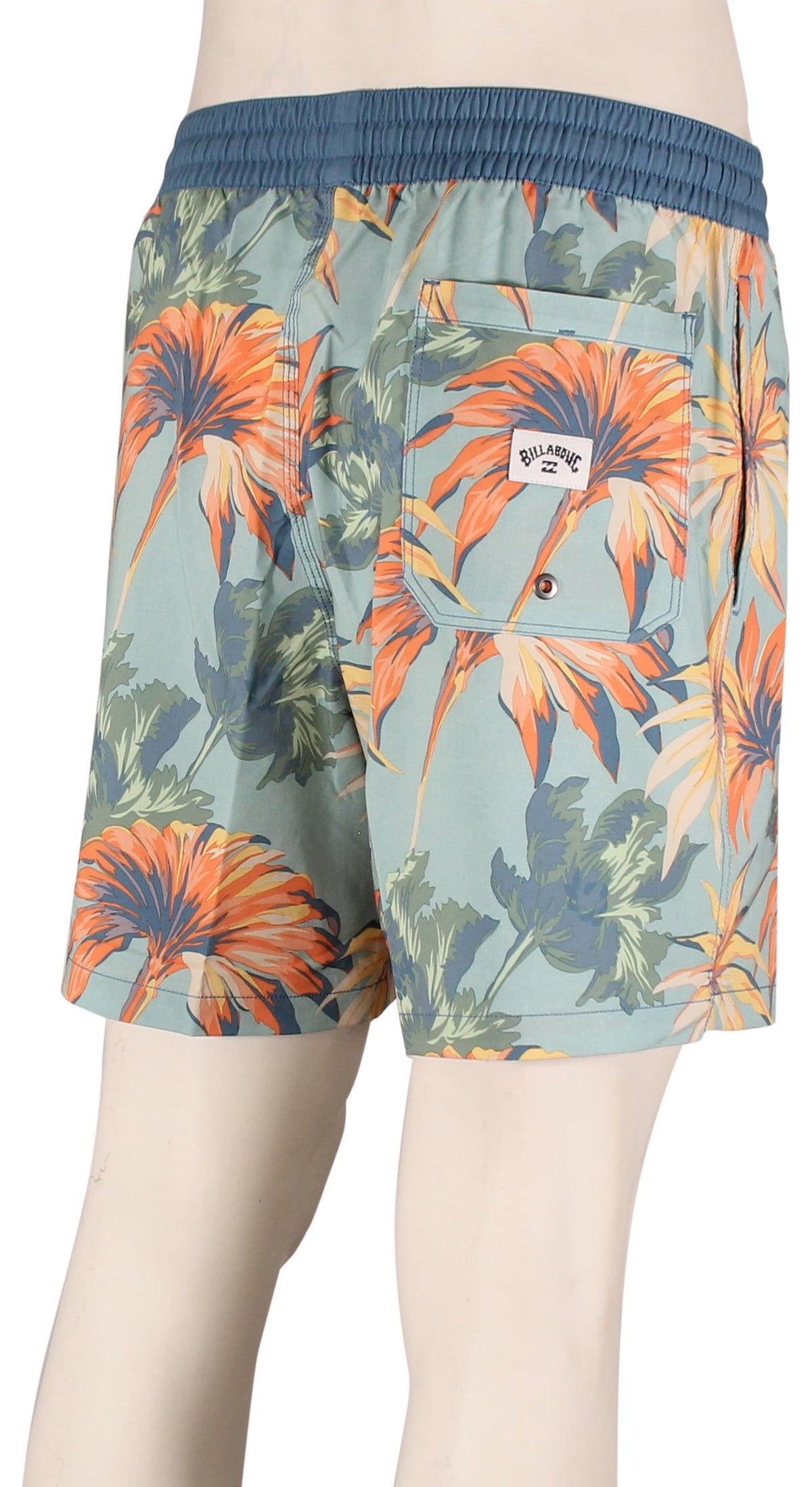 Billabong Sundays Layback 17" Volley Shorts - Cloud Blue – back view