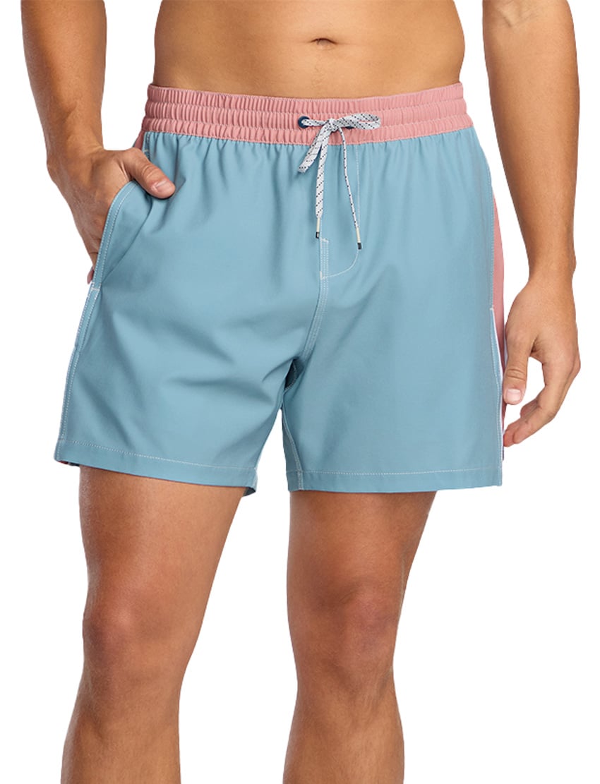 Billabong D'Bah Panel Layback 16" Volley Shorts - Blue Shadow