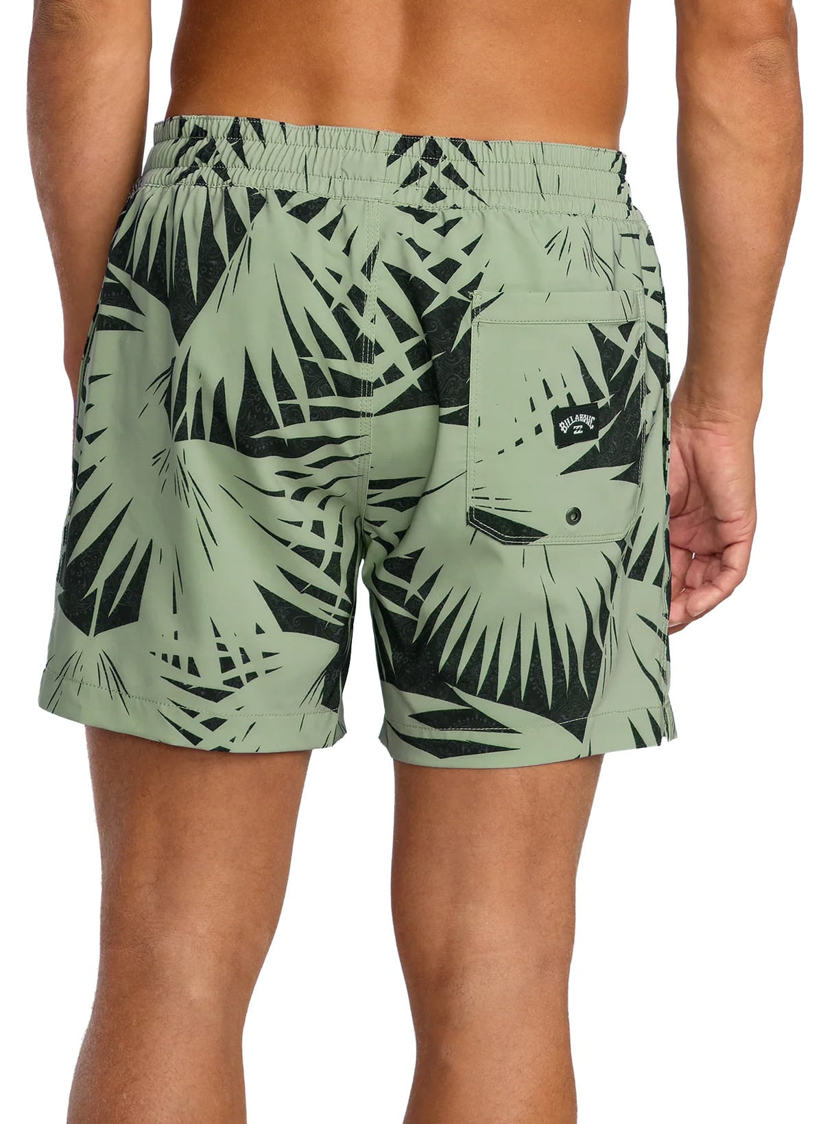 Billabong Lineup Layback 16" Volley Shorts - Spearmint – back view