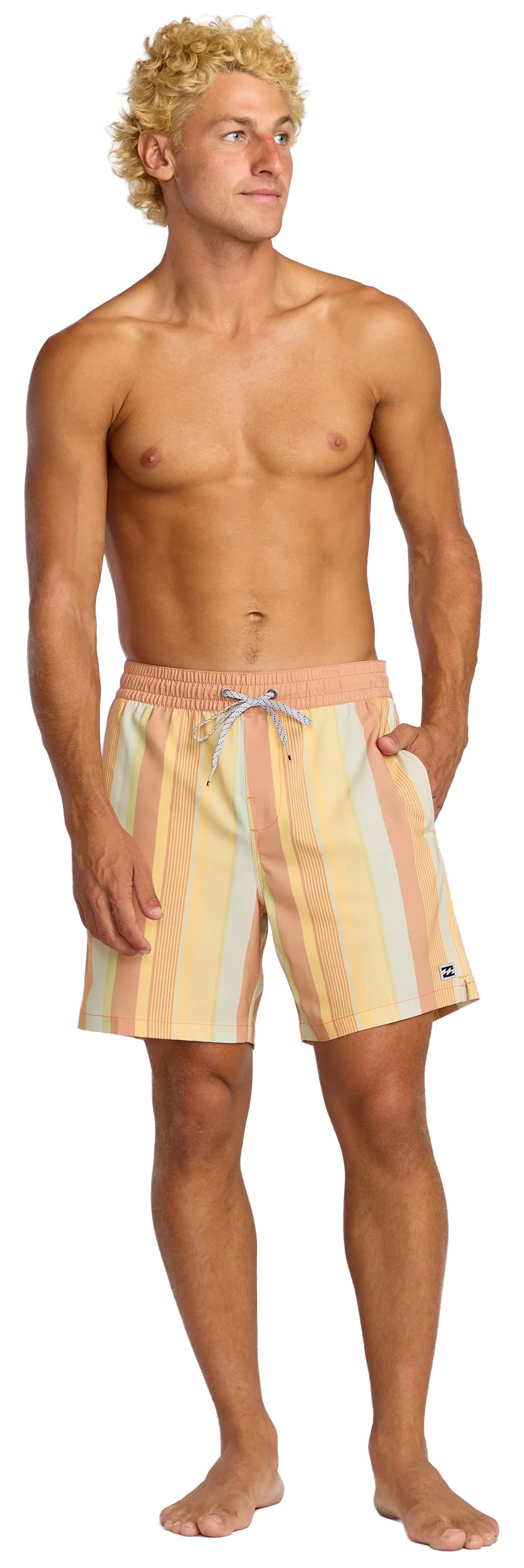 Billabong Good Times Layback 16" Volley Shorts - Dusty Rose – alternate view 1