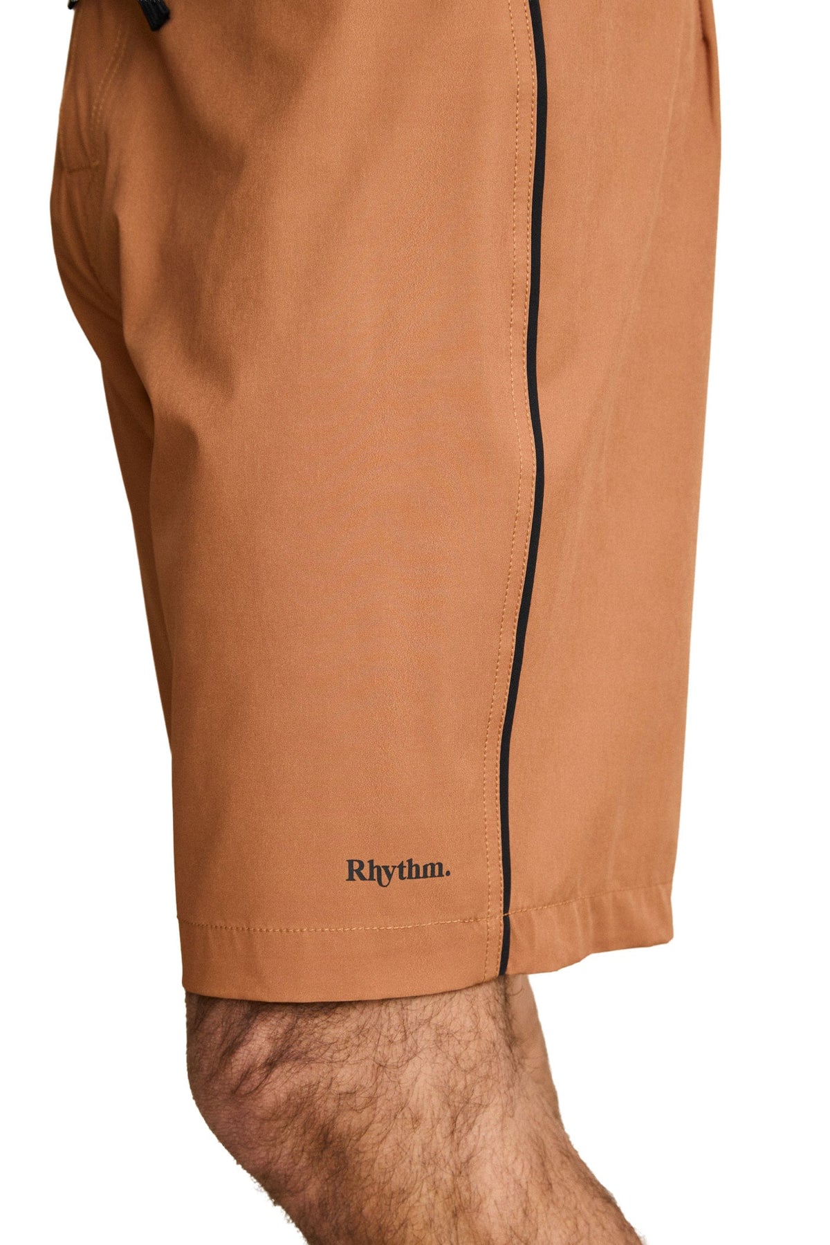 Rhythm Essential Men's 19" Trunks - Tobacco – alternate view 1