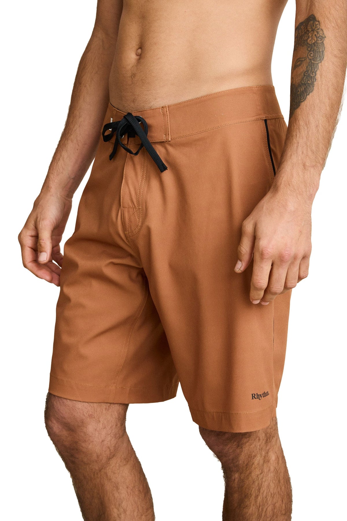 Rhythm Essential Men's 19" Trunks - Tobacco