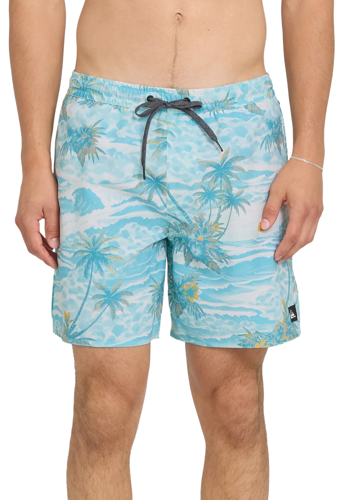 Quiksilver Everyday Mix 17" Volley Shorts - Blue Haze