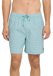Quiksilver Ocean Mayhem 17" Volley Shorts - Aqua