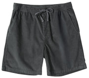 Quiksilver Taxer Cord 18" Men's Elastic Waist Volley Shorts - Iron Gate