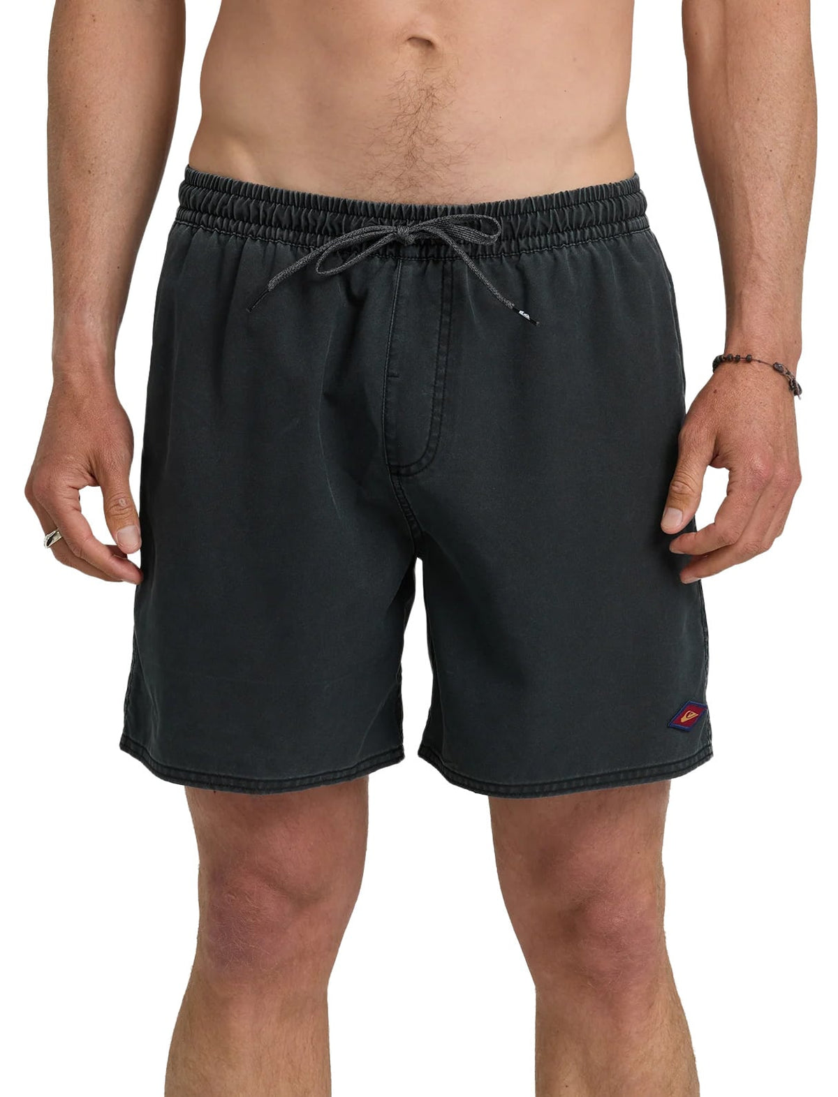 Quiksilver Saltwater 17" Men's Volley Shorts - Anthracite