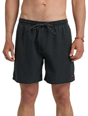 Quiksilver Saltwater 17" Men's Volley Shorts - Anthracite