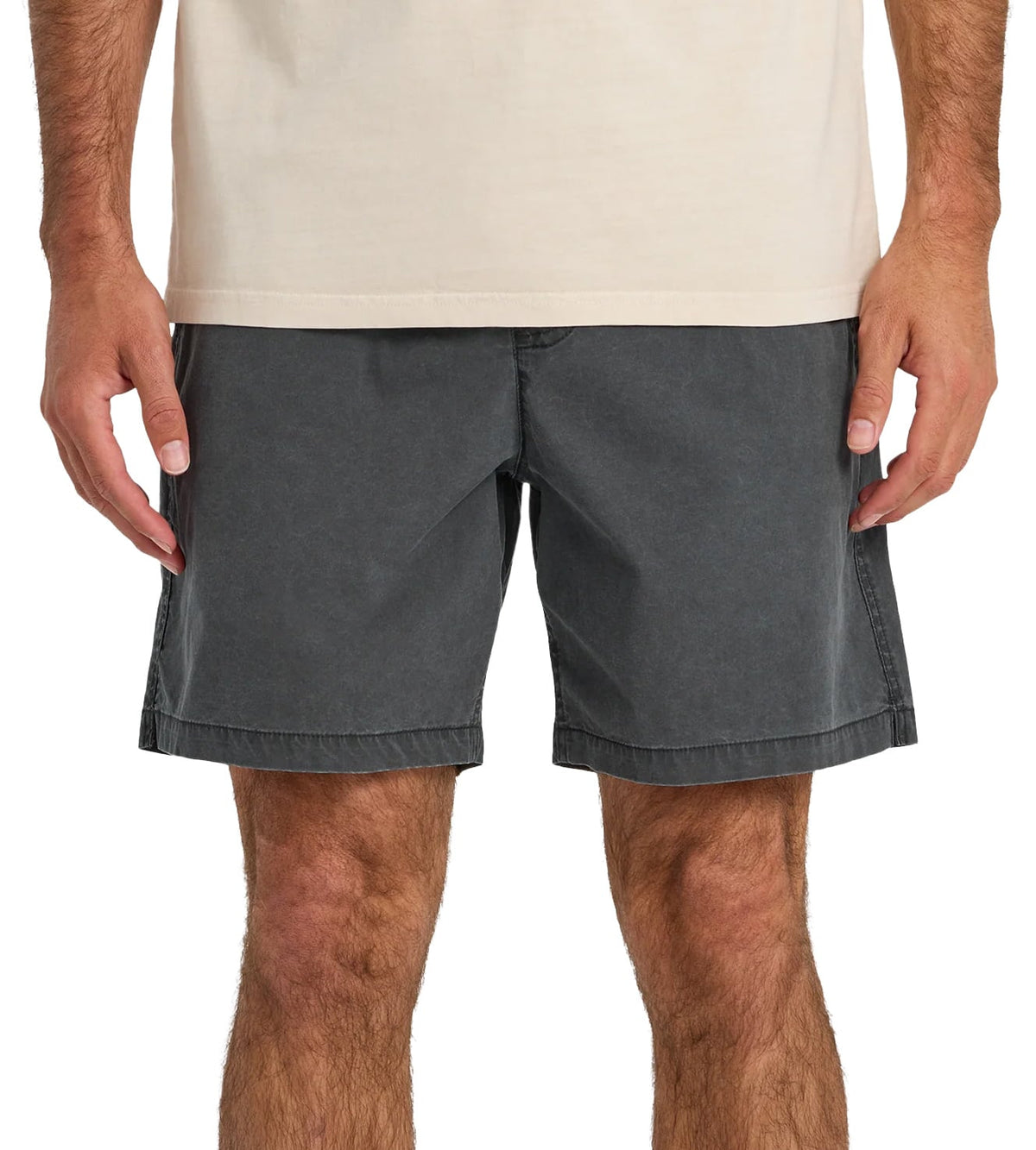 Quiksilver Saltwater 18" Men's Volley Shorts - Black – alternate view 1