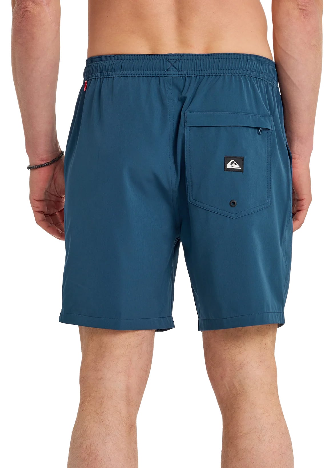 Quiksilver Taxer Amphibian 18" Volley Shorts - Dark Denim – back view