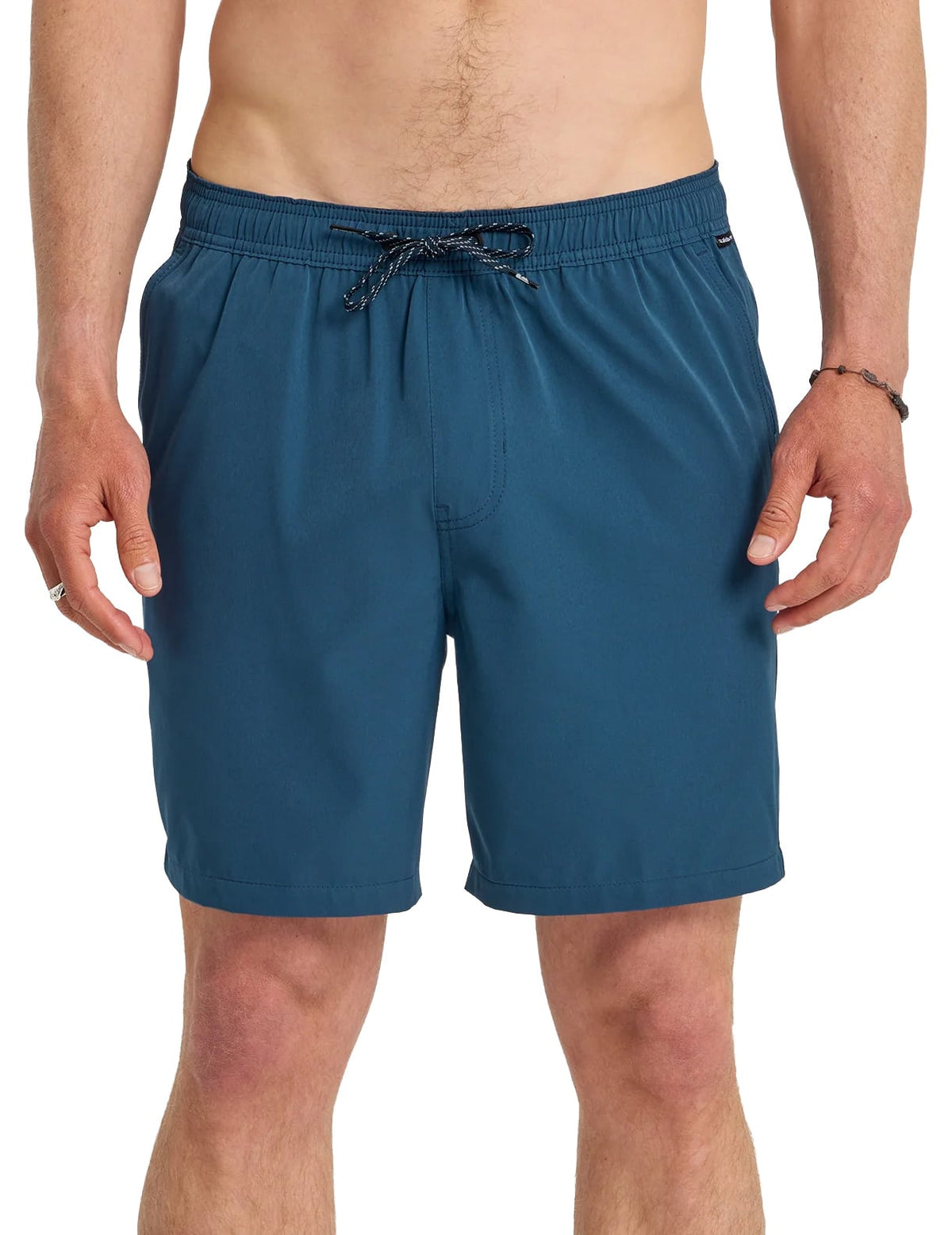 Quiksilver Taxer Amphibian 18" Volley Shorts - Dark Denim