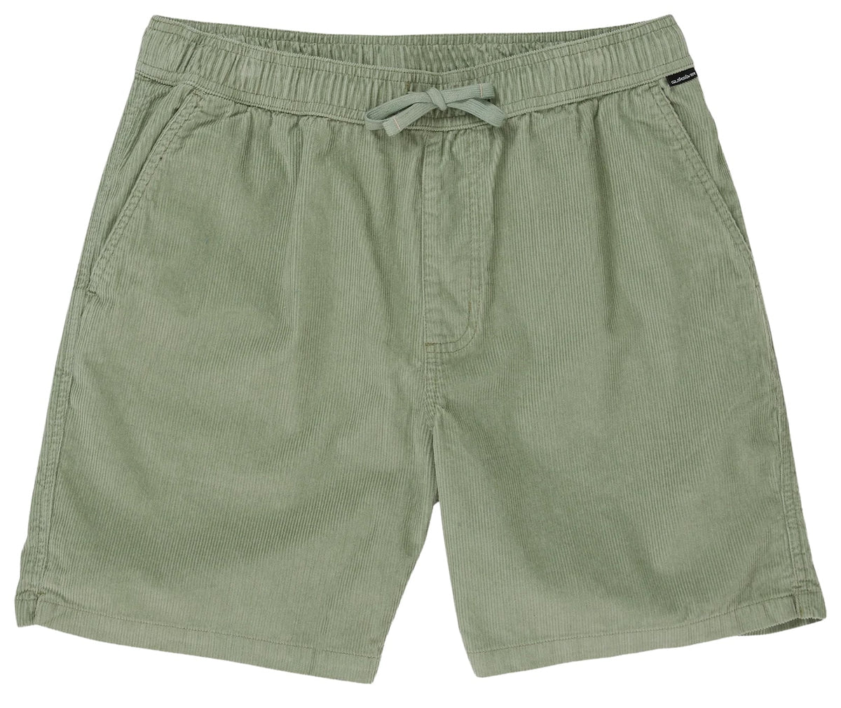 Quiksilver Taxer Cord 18" Men's Elastic Waist Volley Shorts - Lily Pad