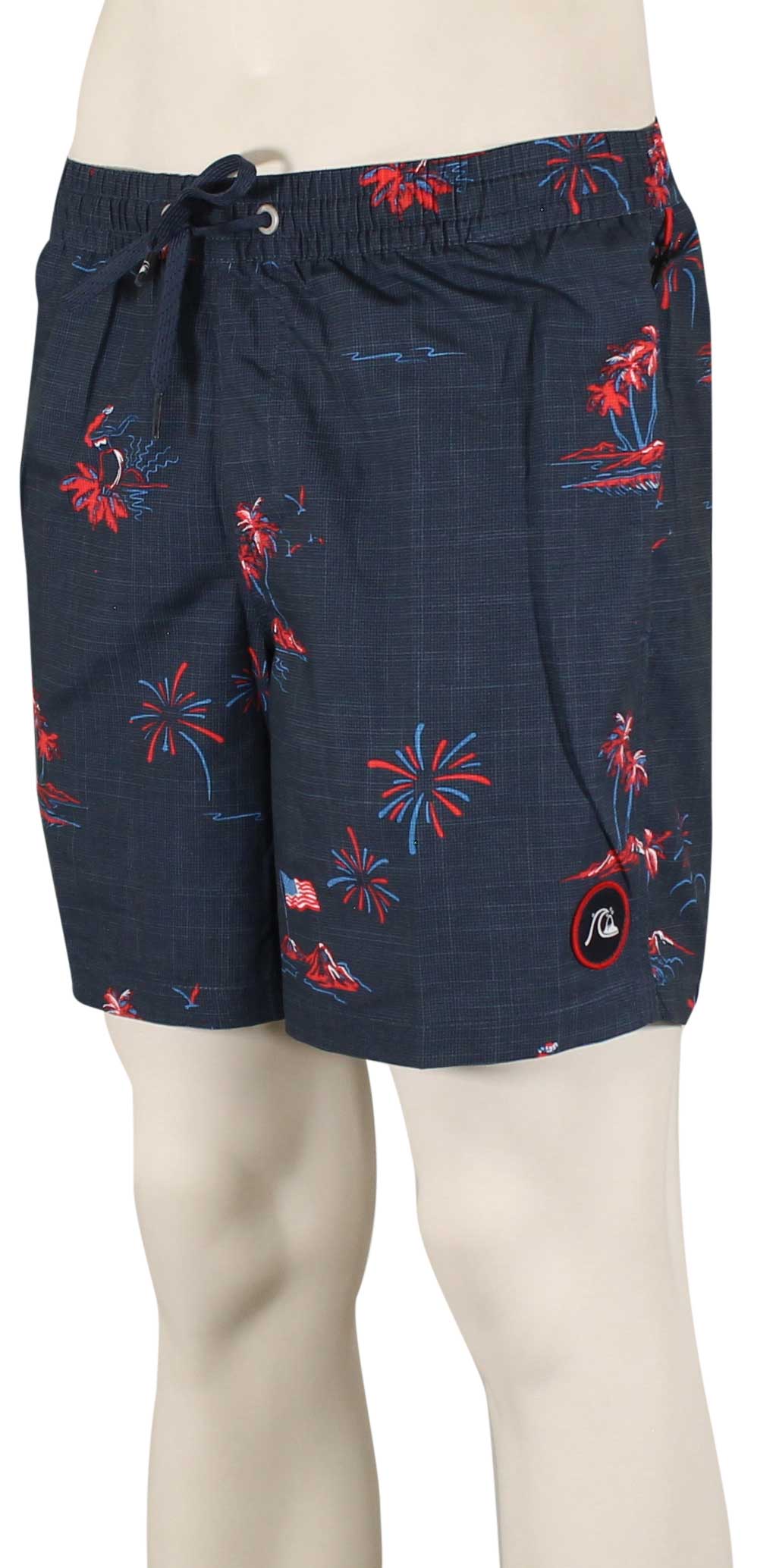 Quiksilver Everyday Patriot 17" Volley Shorts - Navy Blazer