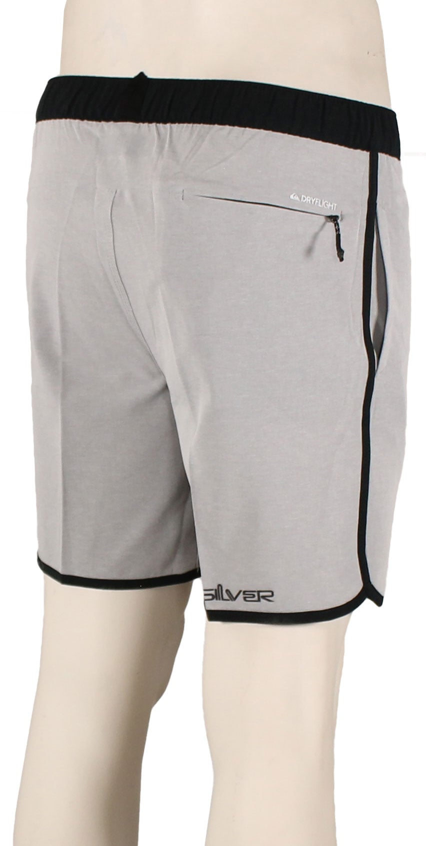 Quiksilver Omni Scallop 17" Volley Shorts - Sleet – back view