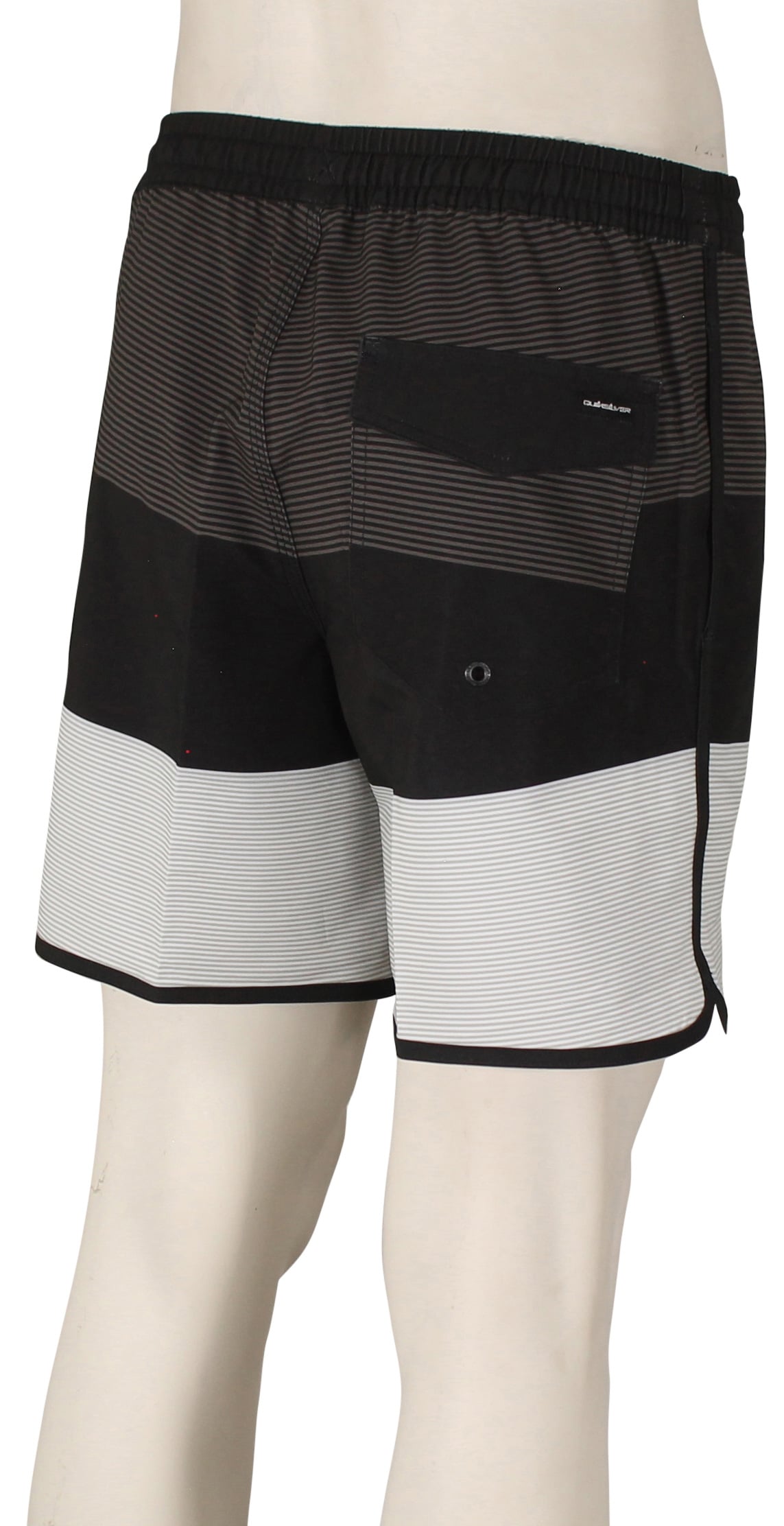 Quiksilver Surfsilk Tijuana 17" Volley Shorts - Black – back view