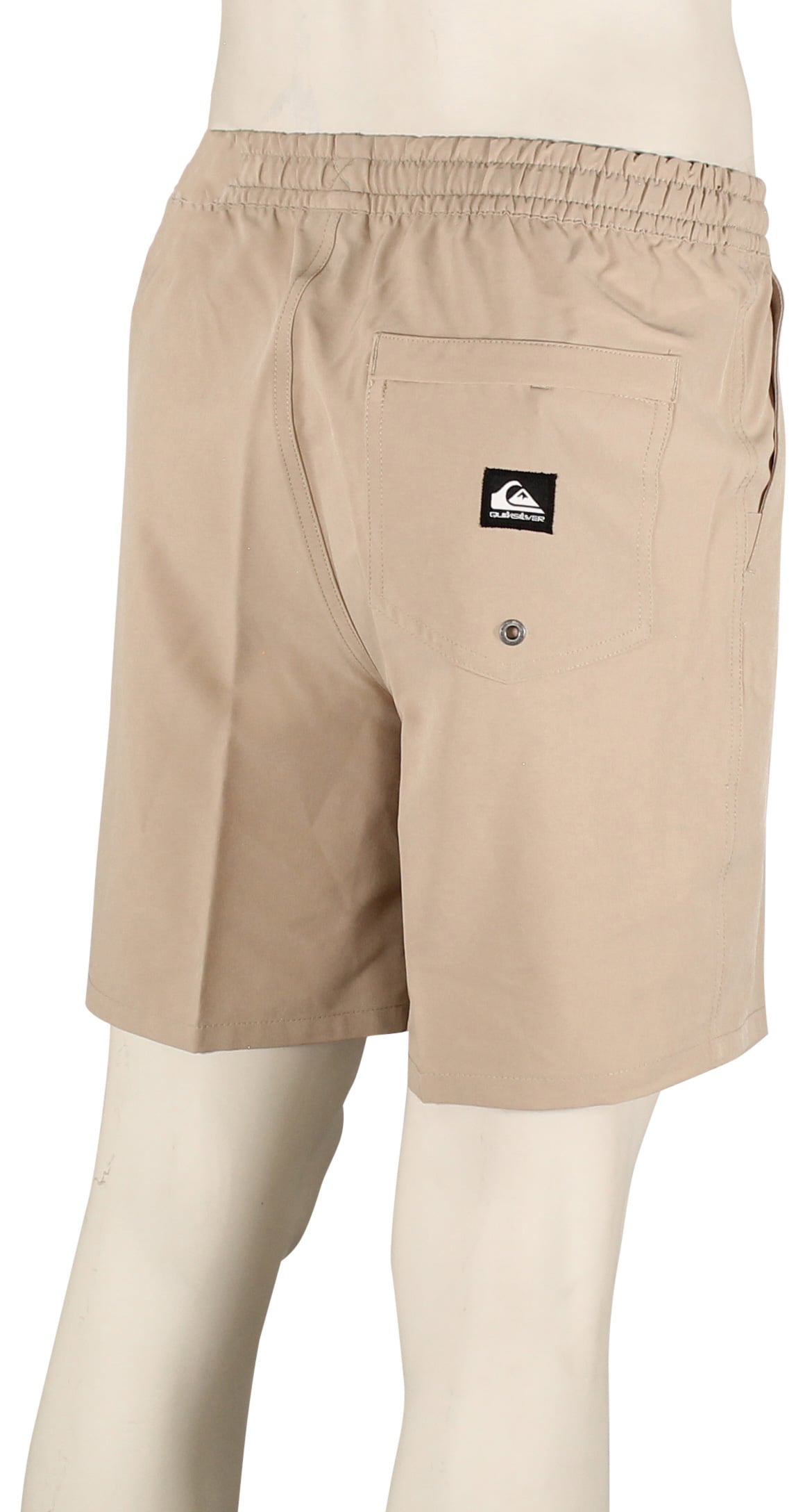 Quiksilver Taxer Amphibian 18" Volley Shorts - Taupe – back view