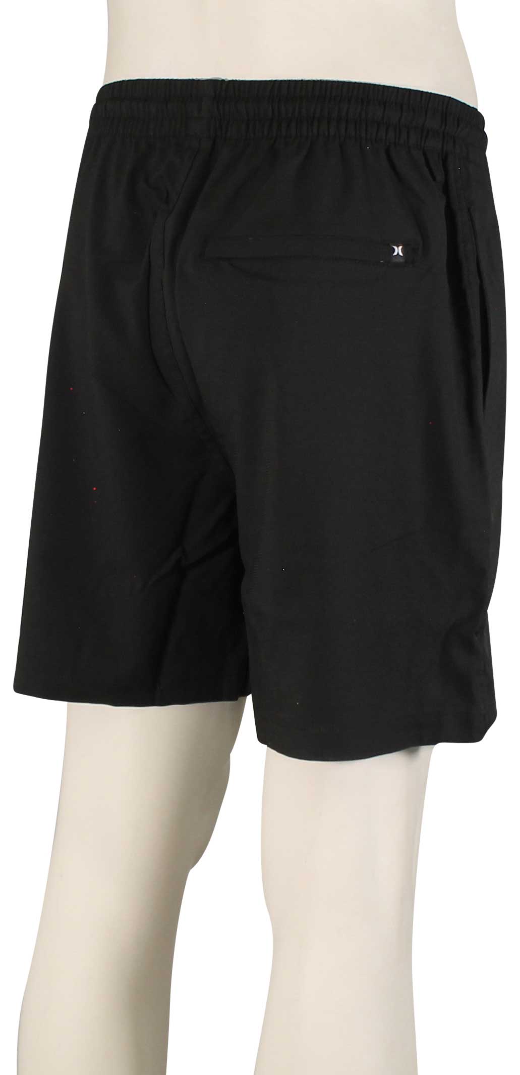 Hurley Explore H2O-Dri Trek 17.5" Volley Shorts - Black – back view