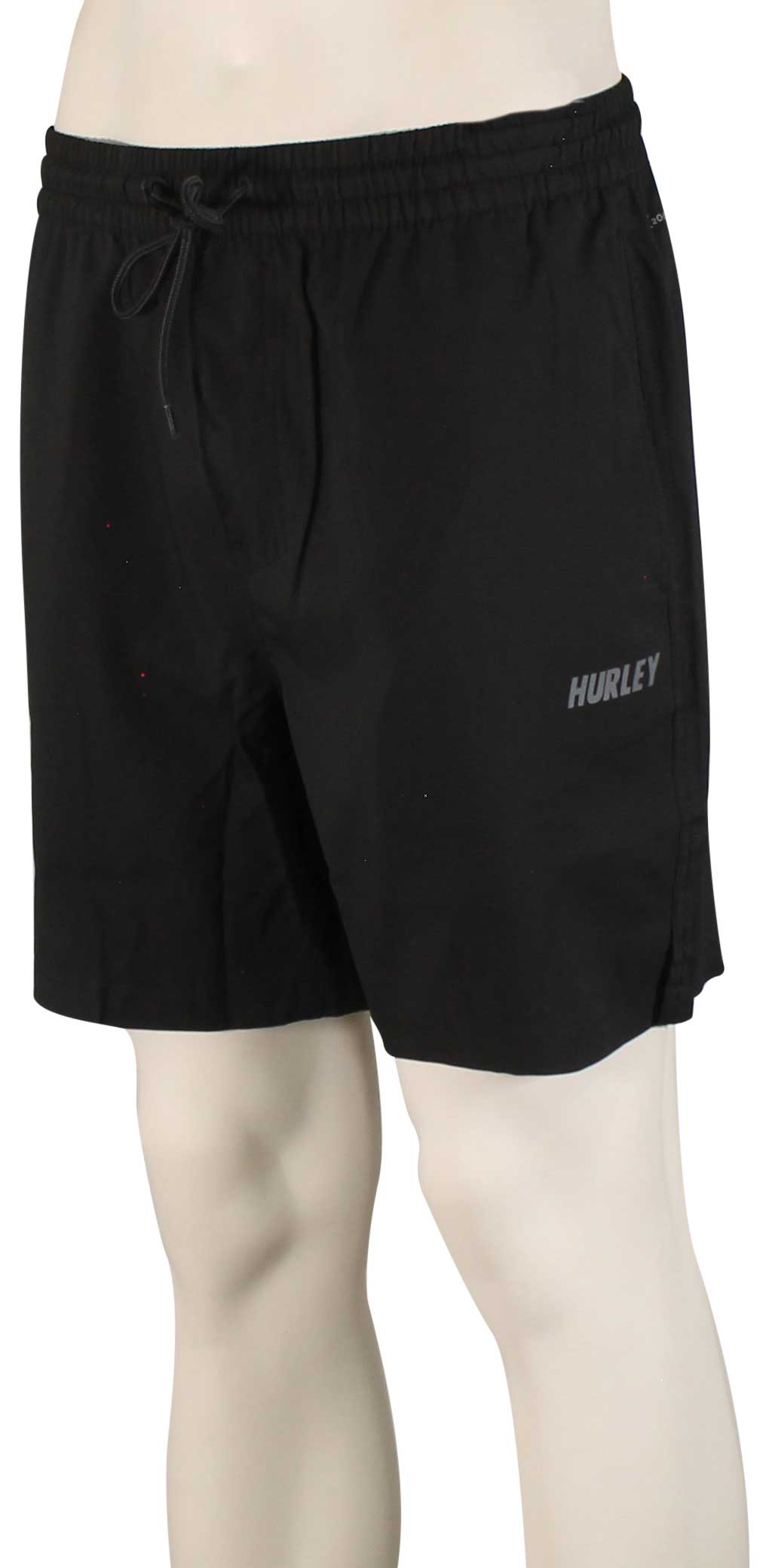 Hurley Explore H2O-Dri Trek 17.5" Volley Shorts - Black