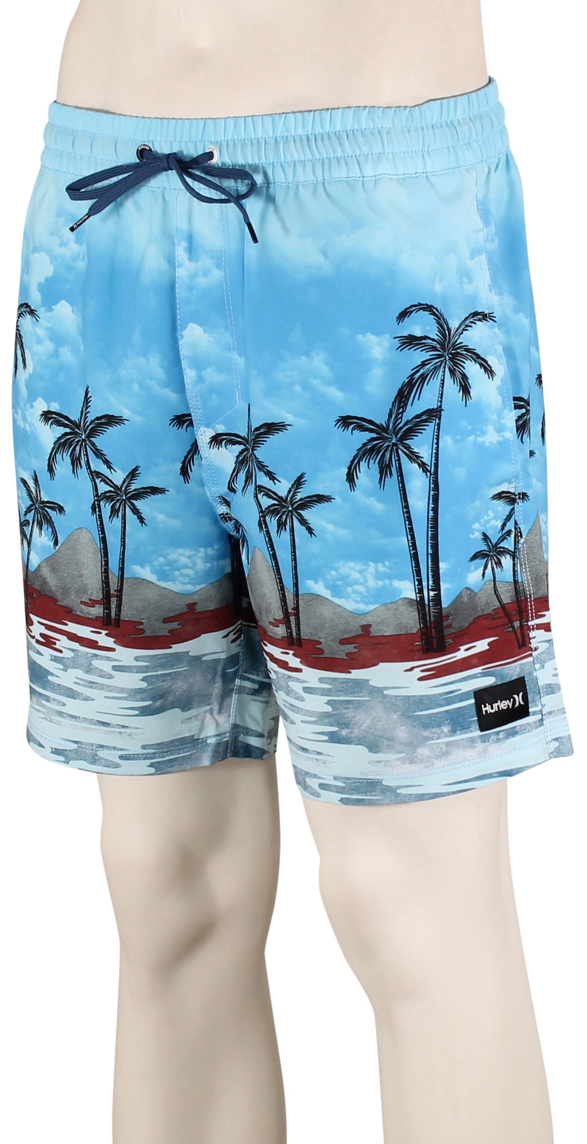 Hurley Cannonball 17" Volley Shorts - Bliss Blue