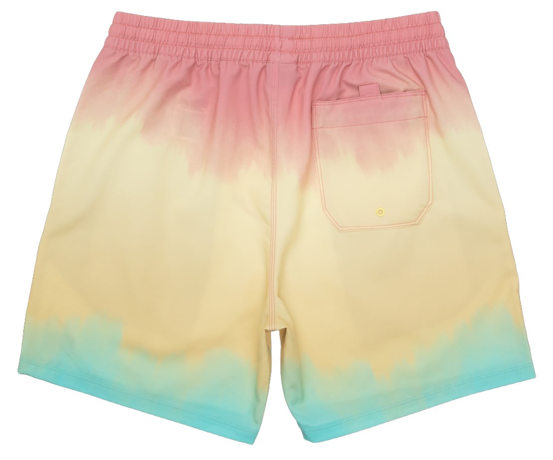 Hurley Cannonball 17" Volley Shorts - Fuschia Haze – back view
