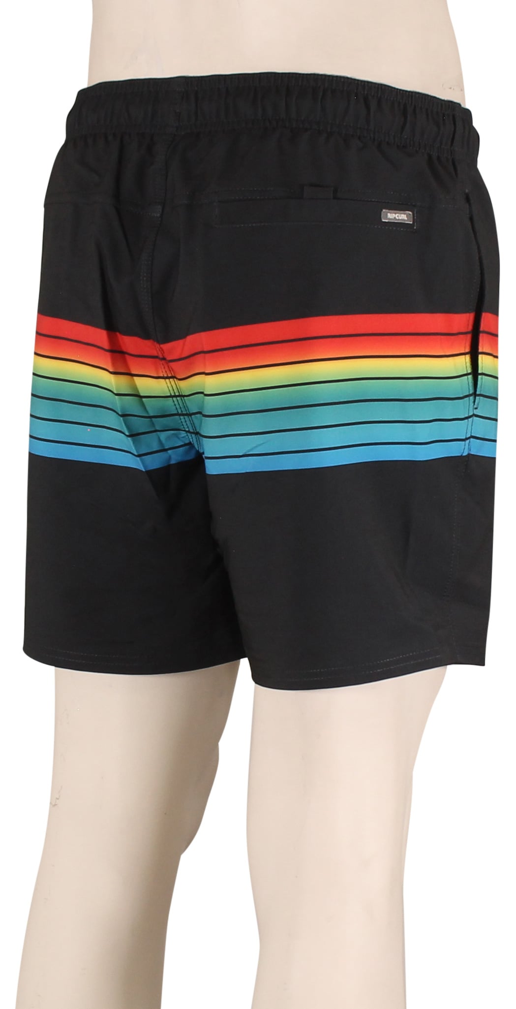 Rip Curl Surf Revival 16" Volley Shorts - Black – back view