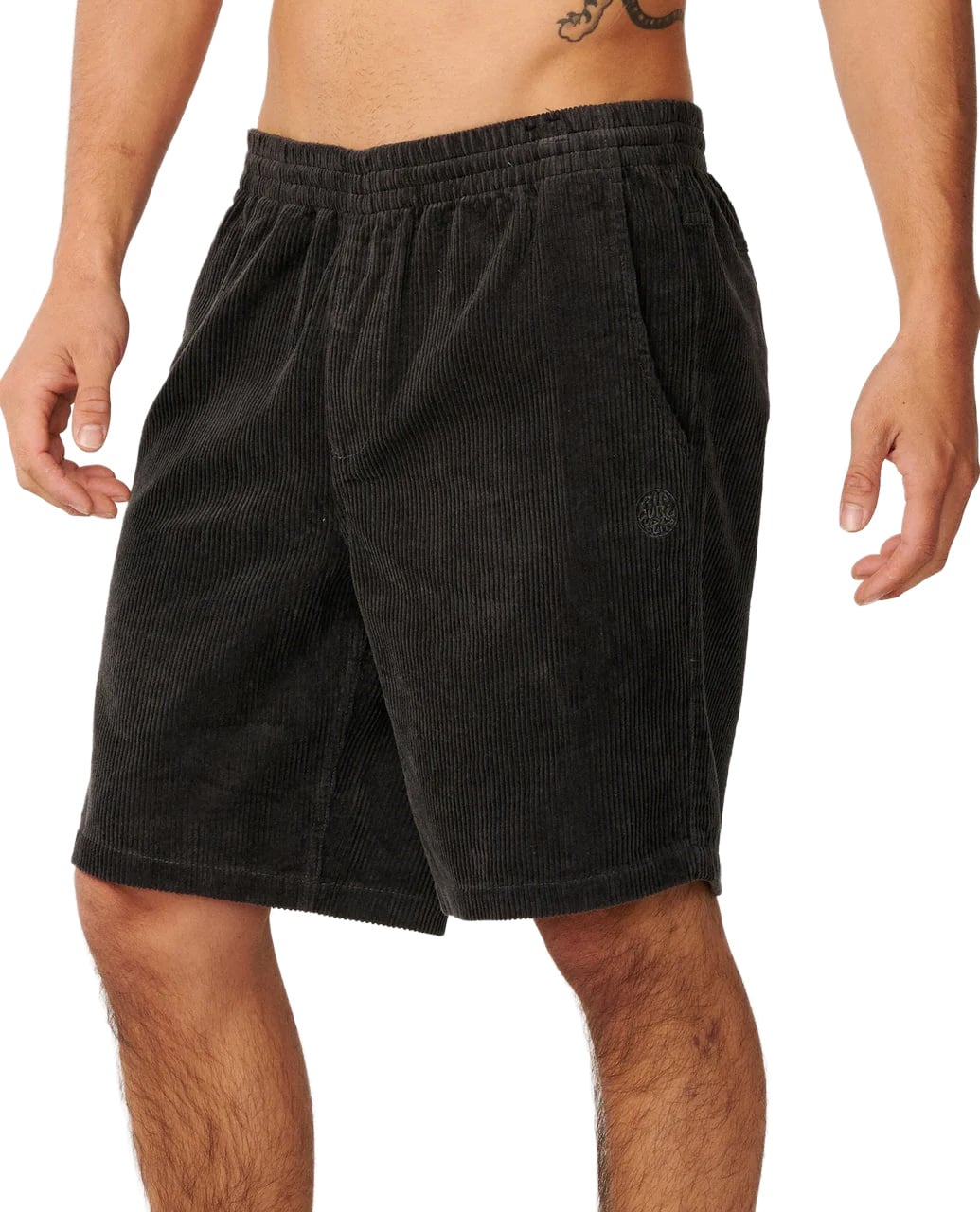 Rip Curl Premium Surf Cord 19" Volley Shorts - Black
