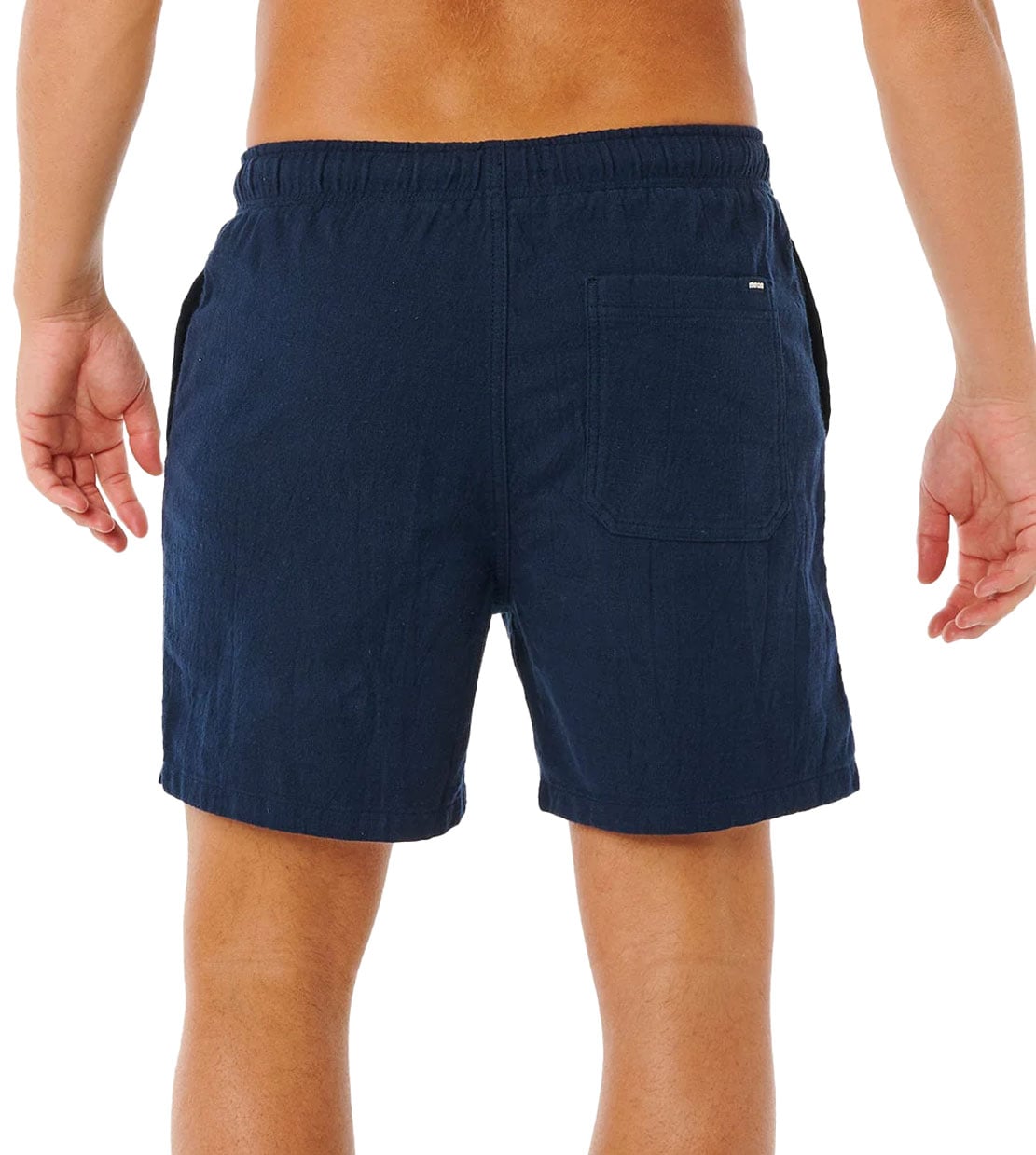Rip Curl Pacific Rinse Rico Men’s 17" Volley Shorts - Relaxed Fit, Dark Navy – back view